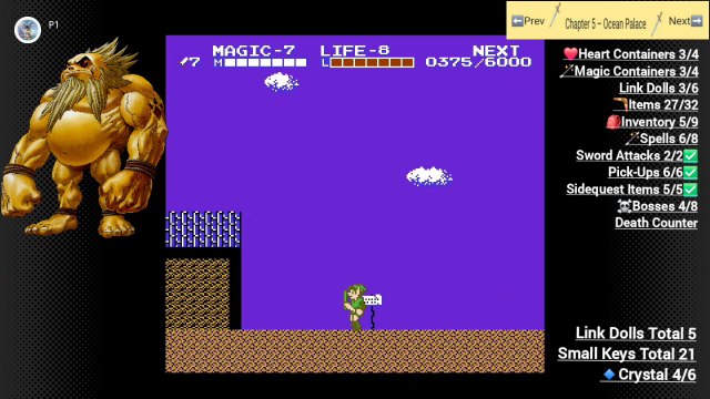 Zelda ll The Adventure of Link Walkthrough Part 7 100%