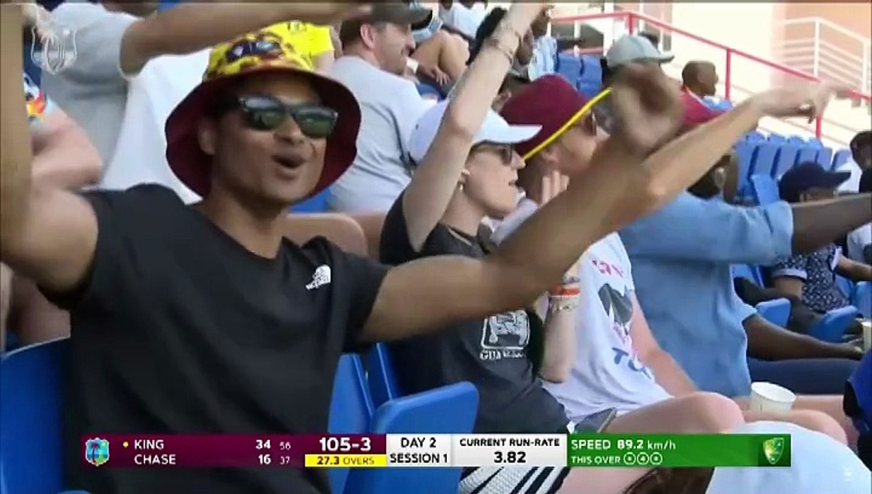 BRANDON KING ON 3RD TEST