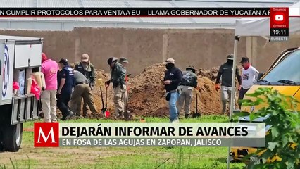 Autoridades dejarán de informar sobre los avances de búsqueda en fosa clandestina de Las Agujas