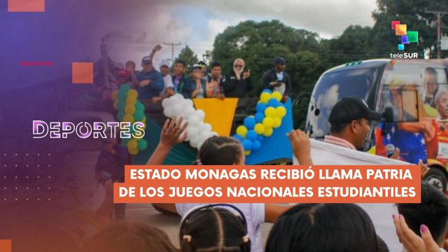Continúa recorrido llama patria de Juegos Nacionales Estudiantiles 2025 DEPORTES TE LO CUENTO 10-07-2025