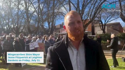 Wingecarribee Shire Mayor Jesse Fitzpatrick in Moss Vale on July 11