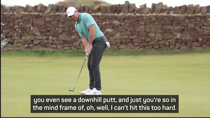McIlroy still adjusting to different conditions at Scottish Open