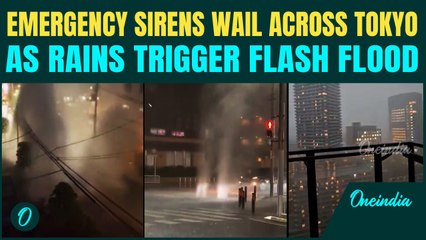 Japan Floods: Tokyo Submerges as Torrential Rains Trigger Flash Flood; Sirens Echo Through Tokyo