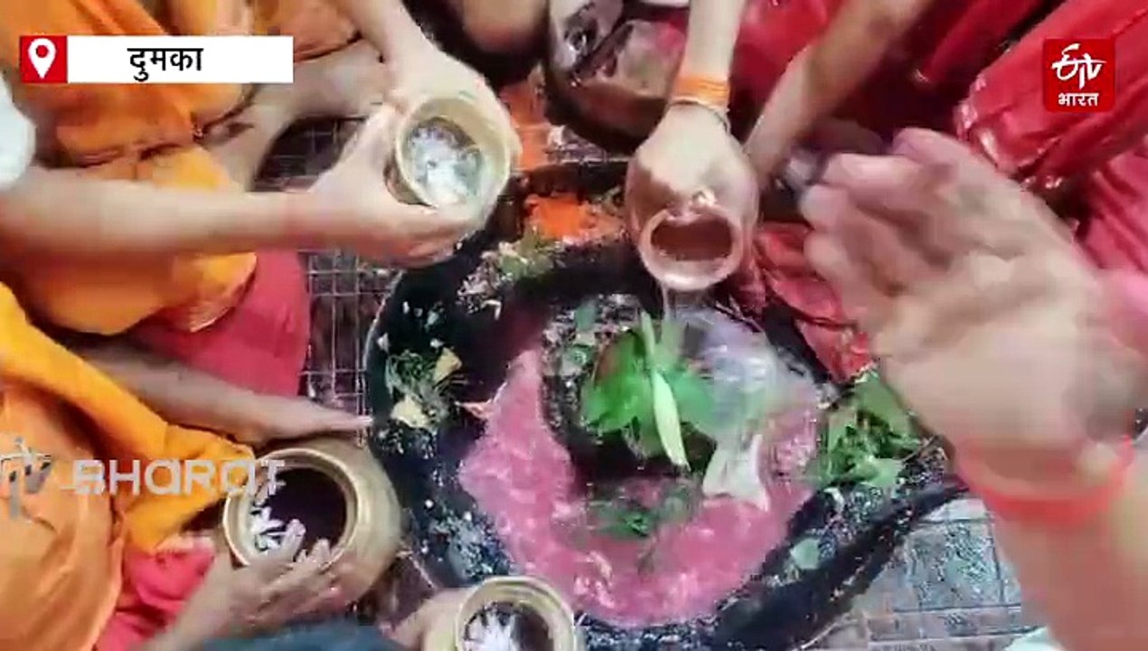सावन के पहले दिन बाबा बासुकीनाथ धाम में उमड़ी कांवरियों की भीड़, कतार में लगकर शिवभक्त कर रहे अपनी बारी का इंतजार
