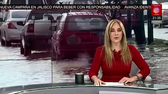 Inundaciones en el Estado de México, causan cierres de vialidades