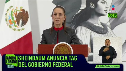 Sheinbaum anunció el desarrollo de una tarjeta electrónica para pagar casetas