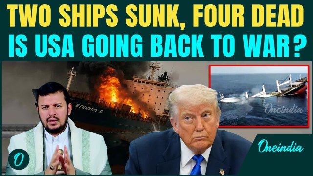 Trump’s Red Sea ‘victory’ Explodes as Houthis Kill 4, Sink 2 Ships — U.S. Preps Military Retaliation