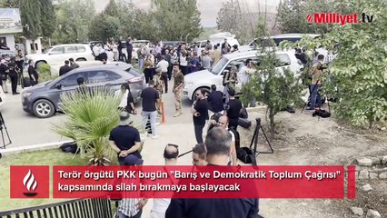 Gözler Süleymaniye'de! Terör örgütü silah bırakıyor