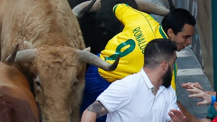 San Fermín 2025: vídeo y resumen del quinto encierro, hoy 11 de julio