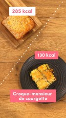 Recette Light : Croque-Monsieur à la Courgette 🥒