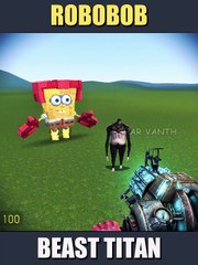 Beast Titan vs Robobob | Who Will Win? Epic Shorts Battle! #shorts