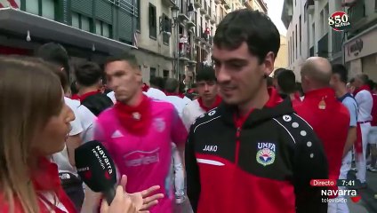 Los nervios previos a la carrera