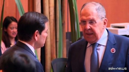 L'incontro fra Rubio e Lavrov in Malesia