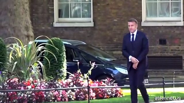 Macron accolto da Starmer a Downing Street