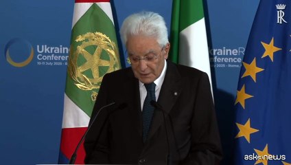Mattarella: Kiev non è sola, primo significato Conferenza su Ucraina