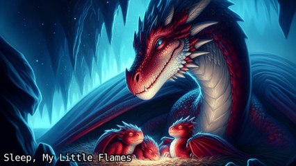 Sleep, my little flames.