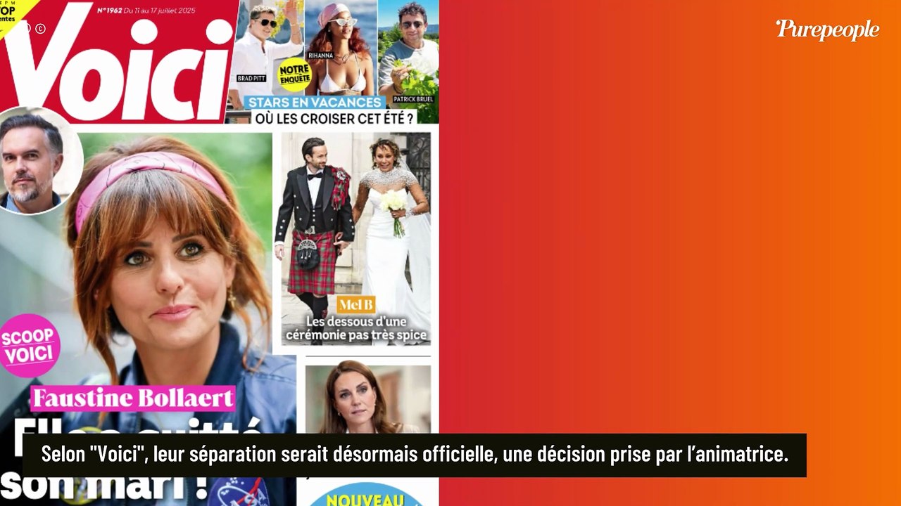 Faustine Bollaert et Maxime Chattam seraient séparés depuis plusieurs mois