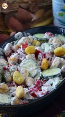Crispy gnocchi salad, ultra trendy, gourmet and balanced, perfect for summer!