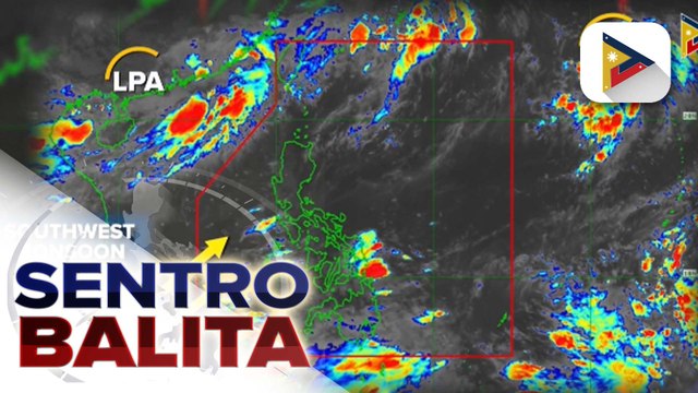 Dalawang LPA sa labas ng PAR, nakaaapekto sa habagat; habagat, patuloy na nagpapaulan sa buong bansa