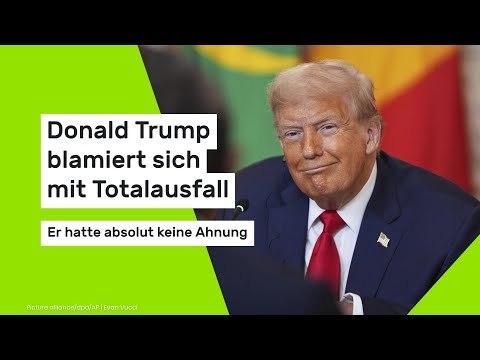 Donald Trump blamiert sich mit Totalausfall: Er hatte absolut keine Ahnung