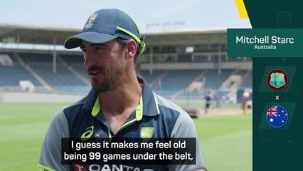Australia's Starc 'feeling old' ahead of 100th Test