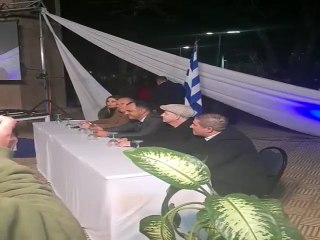 Asunción del nuevo intendente de Cerro Largo Cristian Morel (10/07/2025)