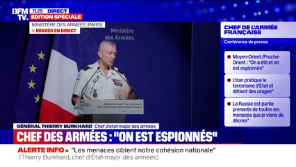 Général Thierry Burkhard (chef d'état-major des armées): "La Russie a ouvertement désigné la France comme son premier adversaire en Europe"