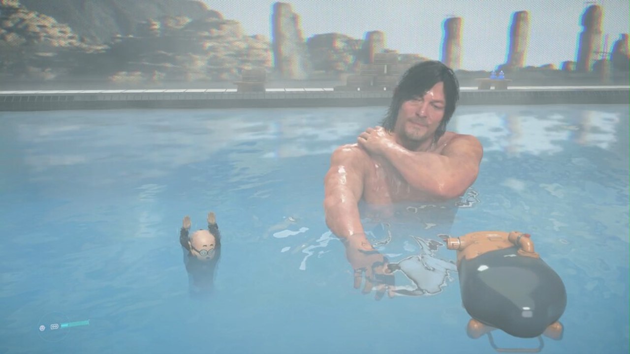 Death Stranding 2: Das passiert bei der geheimen Badeszene in der heißen Quelle