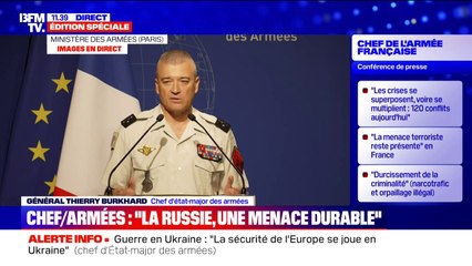 Conflits dans le monde: “Aujourd’hui, il y a une forme d’accoutumance à la violence qui augmente”, déplore le chef d’état-major des armées