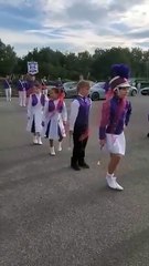 The Majorettes arrive at the Bishop Fox's School prom
