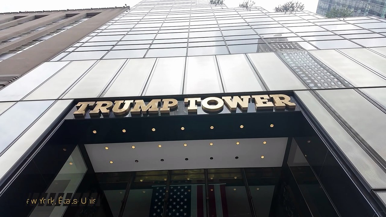 CdM des clubs - Le trophée exposé à la Trump Tower