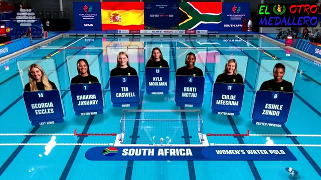 01 España - Sudáfrica Grupo D Mundial femenino absoluto Singapur 2025