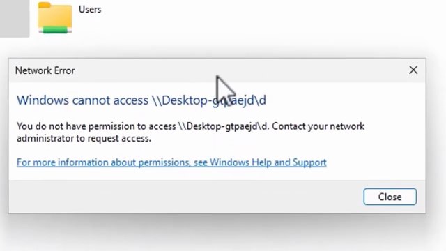 How To Fix Windows Cannot Access Shared Folder or Drive Network Error in Windows 11 / 10 / 8 / 7 – Step-by-Step Solution ✔️