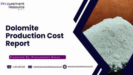 Dolomite Production Cost Analysis Report