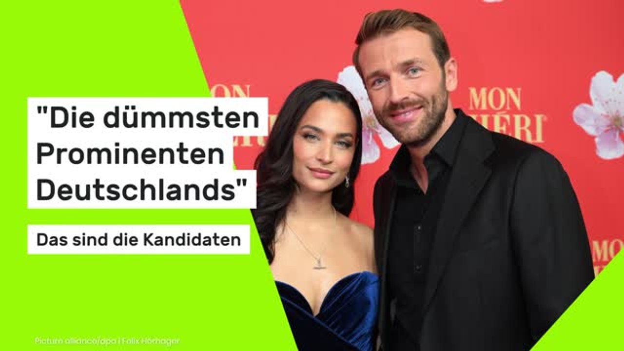 'Die dümmsten Prominenten Deutschlands': Das sind die Kandidaten