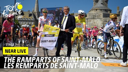 The ramparts of Saint Malo - Stage 7 - Tour de France 2025