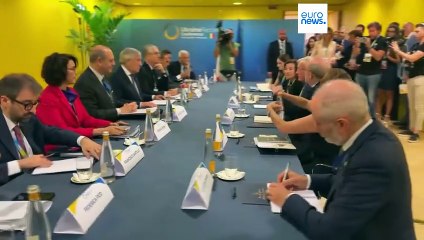 Europejscy przywódcy otworzyli doroczną konferencję na temat odbudowy Ukrainy