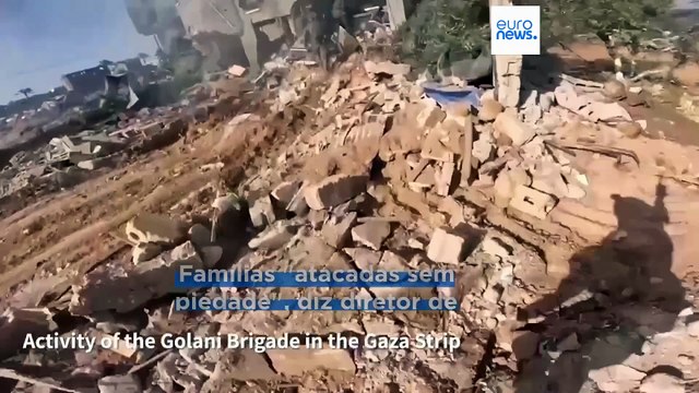 Mais de 80 pessoas foram mortas em ataques israelitas em Gaza, segundo os hospitais e os trabalhadores humanitários