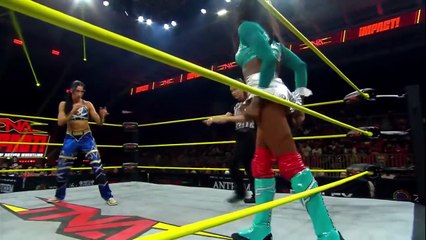 Indi Hartwel vs Victoria Crawford (with Tessa Blanchard) - TNA Impact July 10, 2025