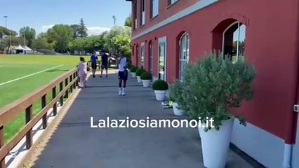 Lazio | Test atletici all'Isokinetic: l'arrivo della squadra