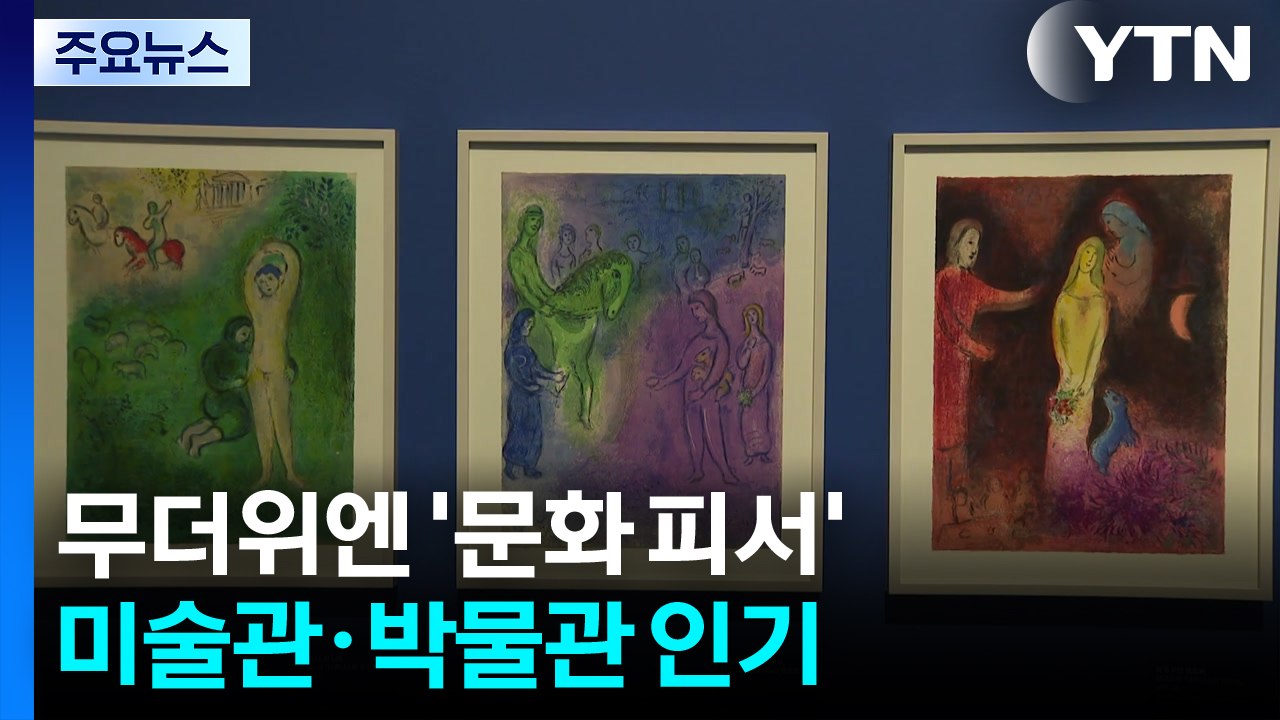 무더위엔 '문화 피서'...미술관·박물관 인기 / YTN