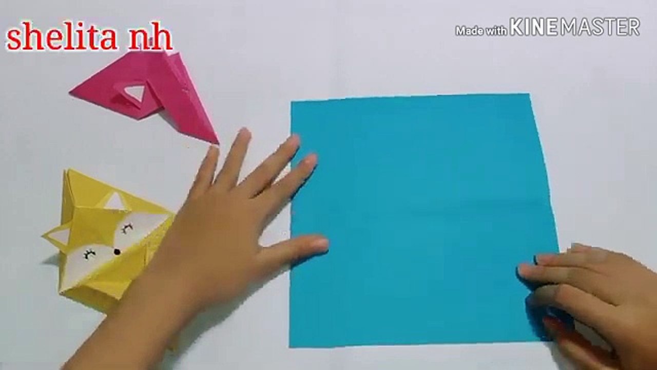cara bikin origami tempat hp yang unik - Video Dailymotion