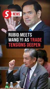 Rubio meets Wang Yi on sidelines of Asean meetings