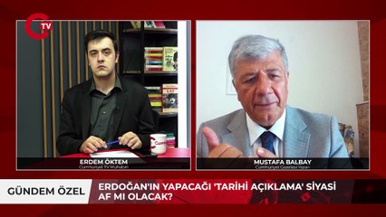 PKK'nın silah bırakmasının ardından yarın Erdoğan 'siyasi af' mı açıklayacak Balbay, Ankara'nın kulislerinde konuşulanları anlattı.