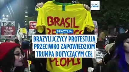 Lula obiecuje cła odwetowe, jeśli Trump nałoży 50% cła na Brazylię