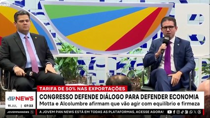 Congresso está pronto para defender economia após tarifaço de Trump; Deysi e Motta comentam