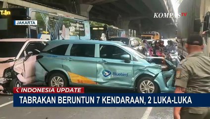 Tabrakan Beruntun Libatkan 7 Kendaraan di Matraman Jakarta Timur, Bermula dari Mobil Dinas Ngebut