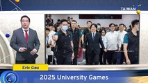 President Lai Attends Flag Raising Ahead of University Games