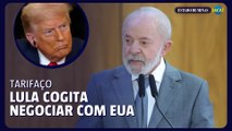 Lula diz que está disposto a negociar com Trump