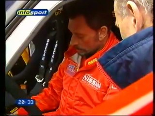 Johnny Hallyday – Janvier 2002 – Les Stars au Dakar sur Infosport